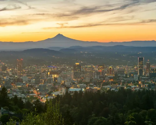 Portland, OR skyline