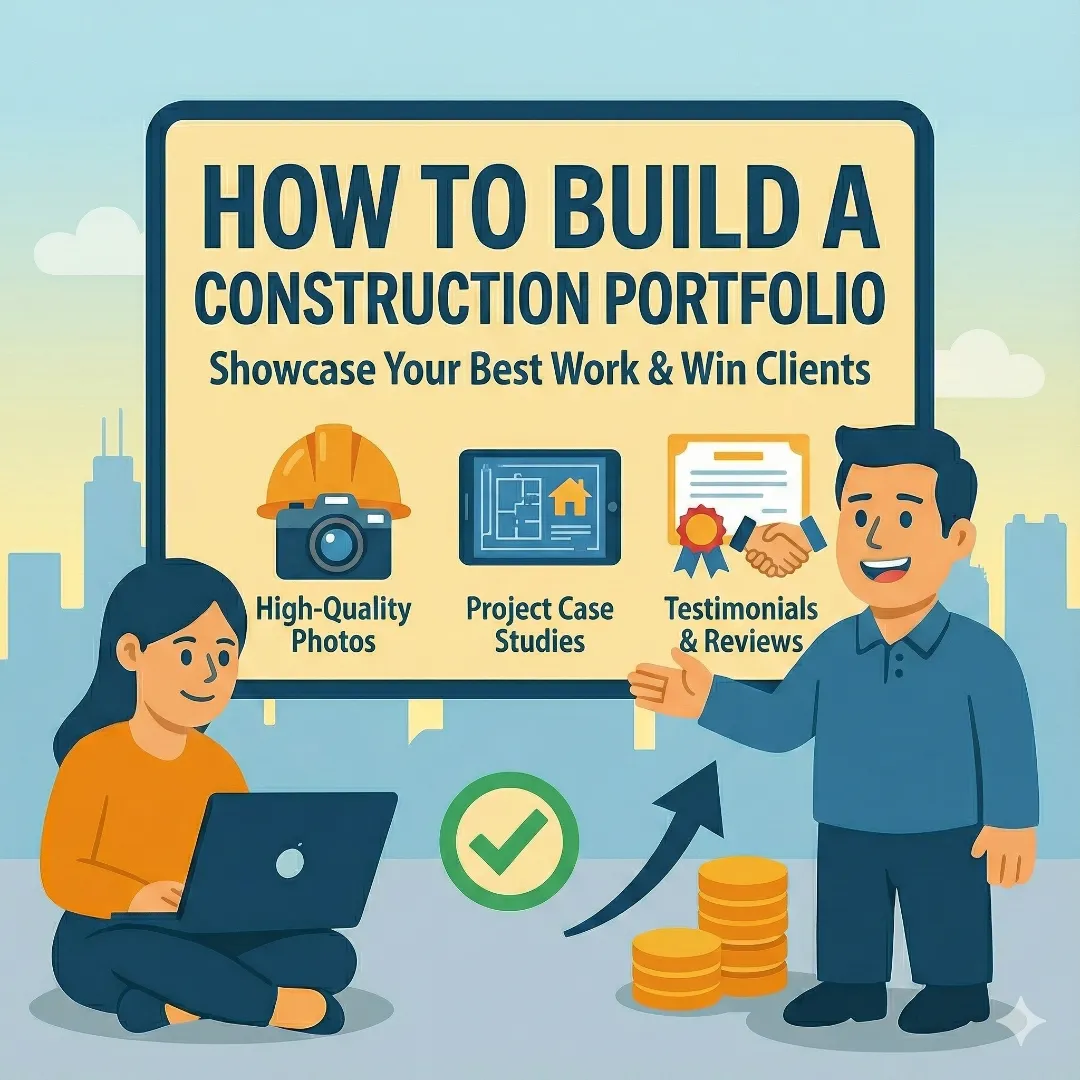 How to Build a Construction Portfolio That Wins More Bids