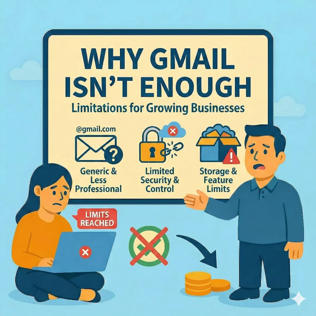 Professional Email for Your Business: Why Gmail Isn't Enough