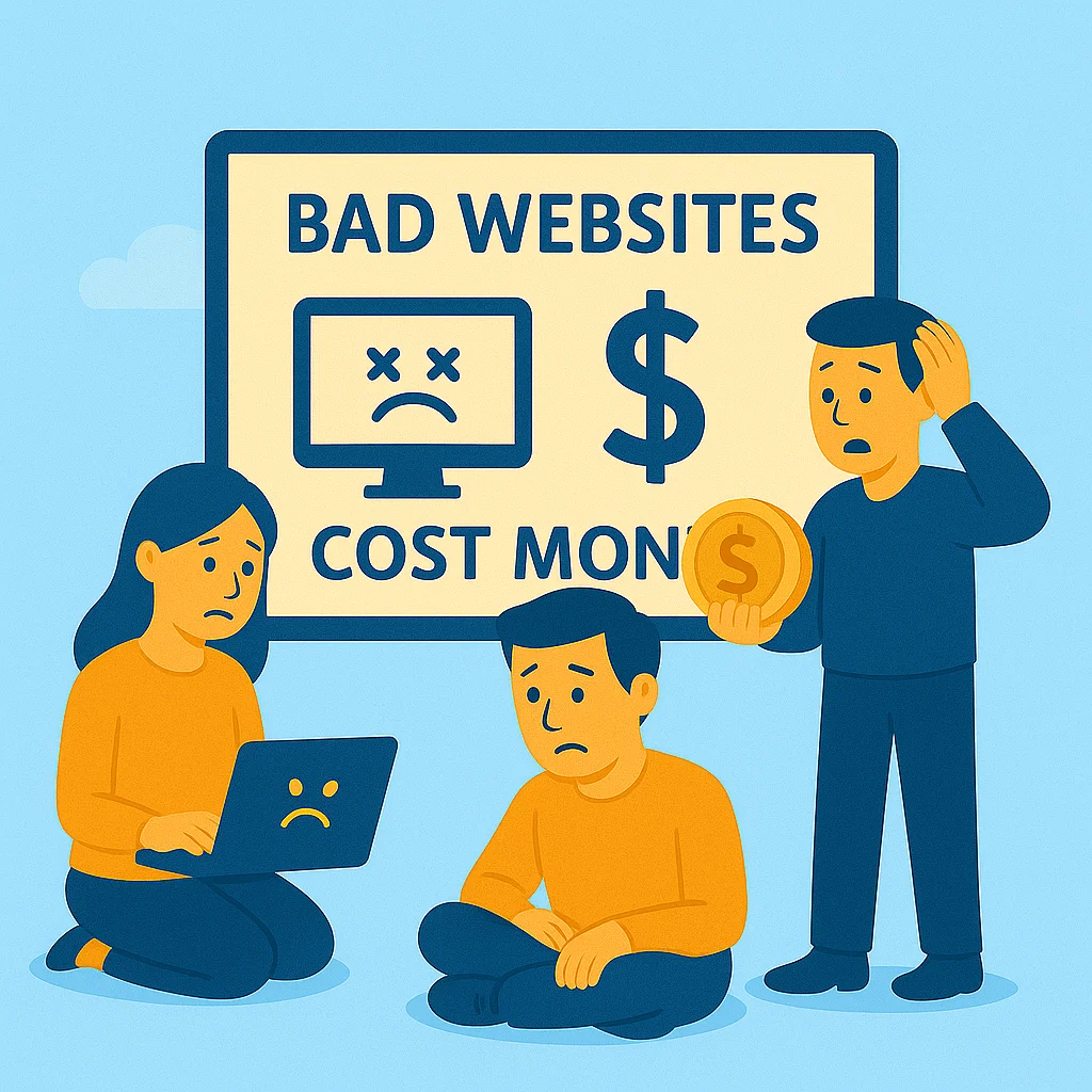 The Real Cost of a Bad Website: What Business Owners Lose Every Day