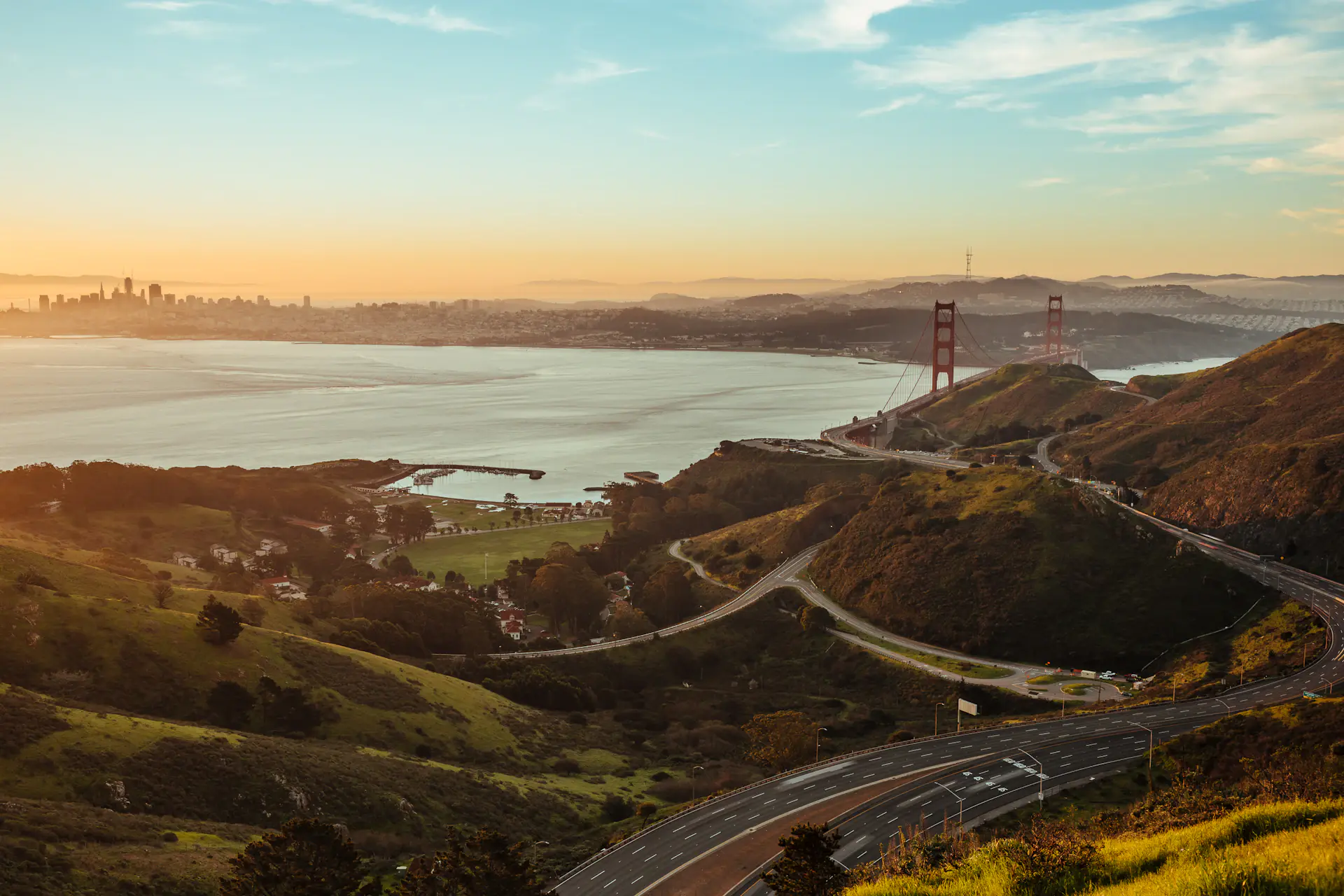 California skyline