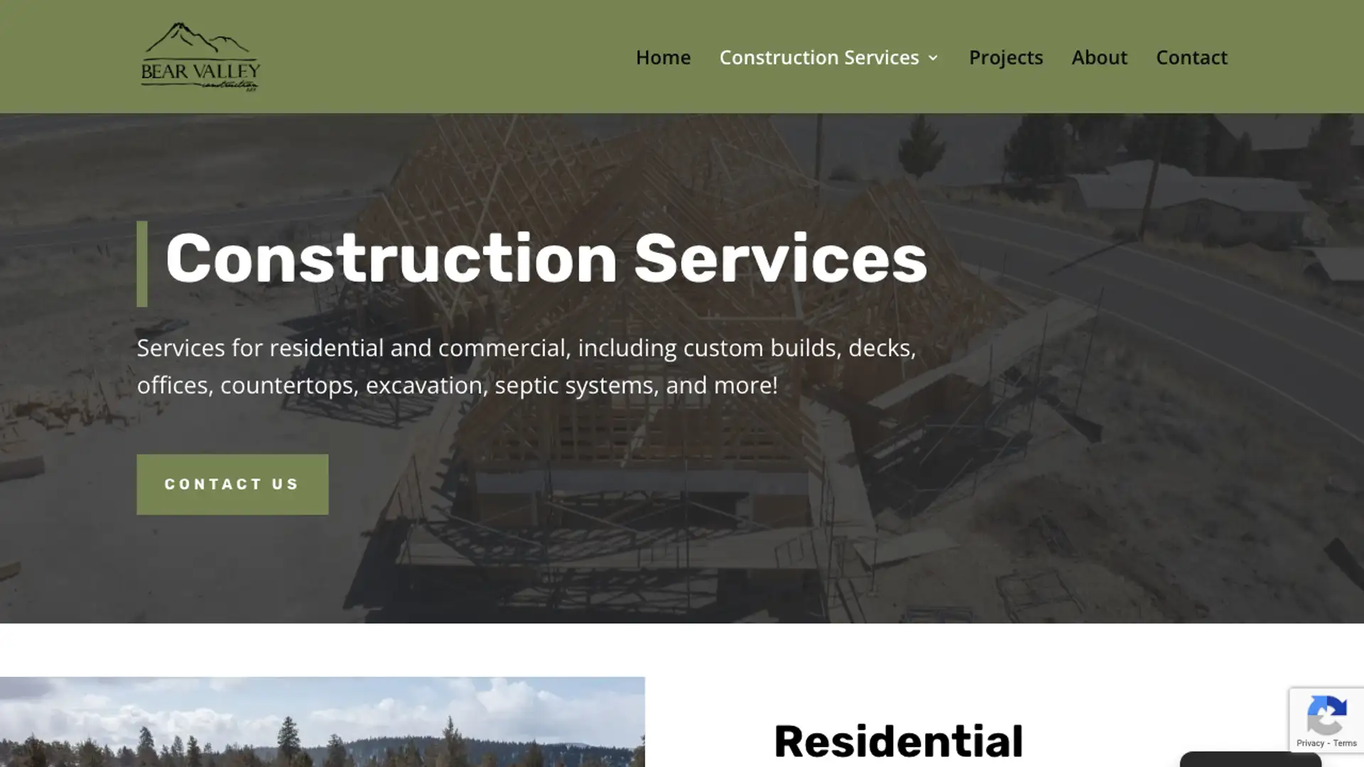 Construction Services Page Thumbnail