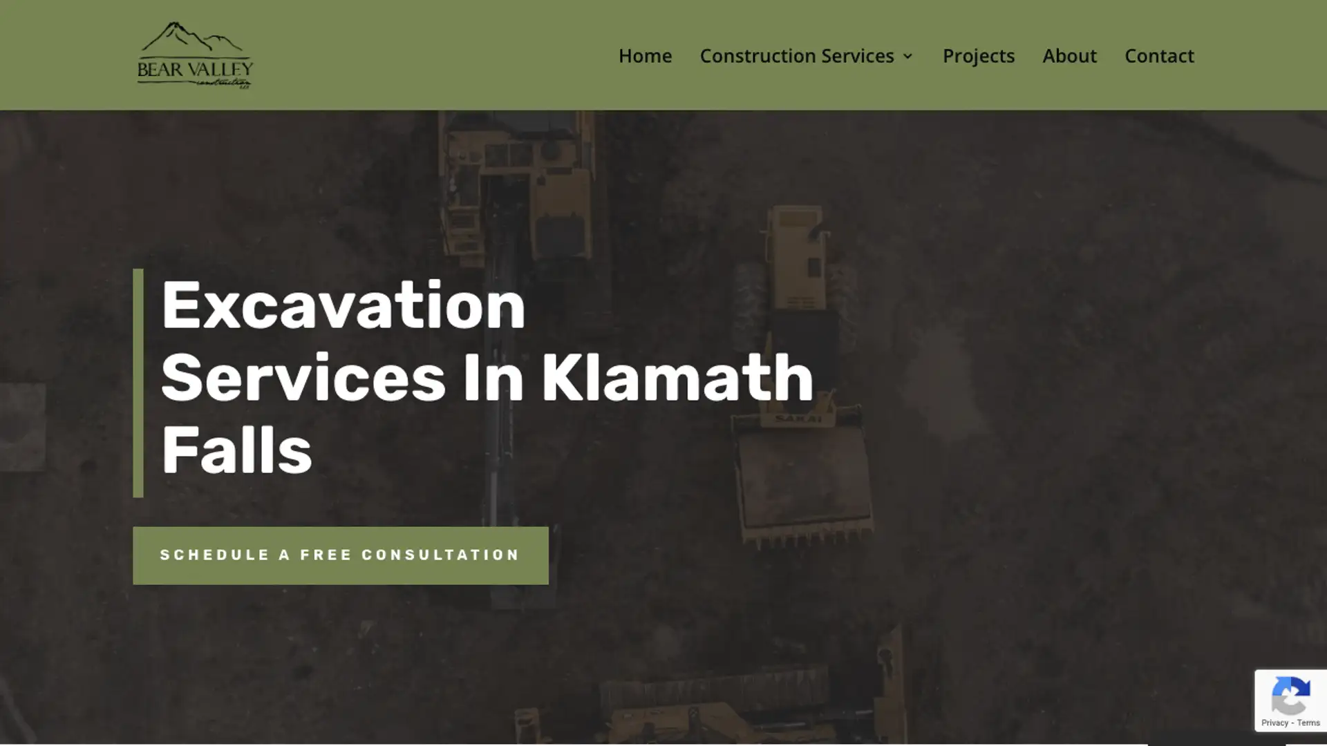 Excavation Services - Klamath Falls Page Thumbnail