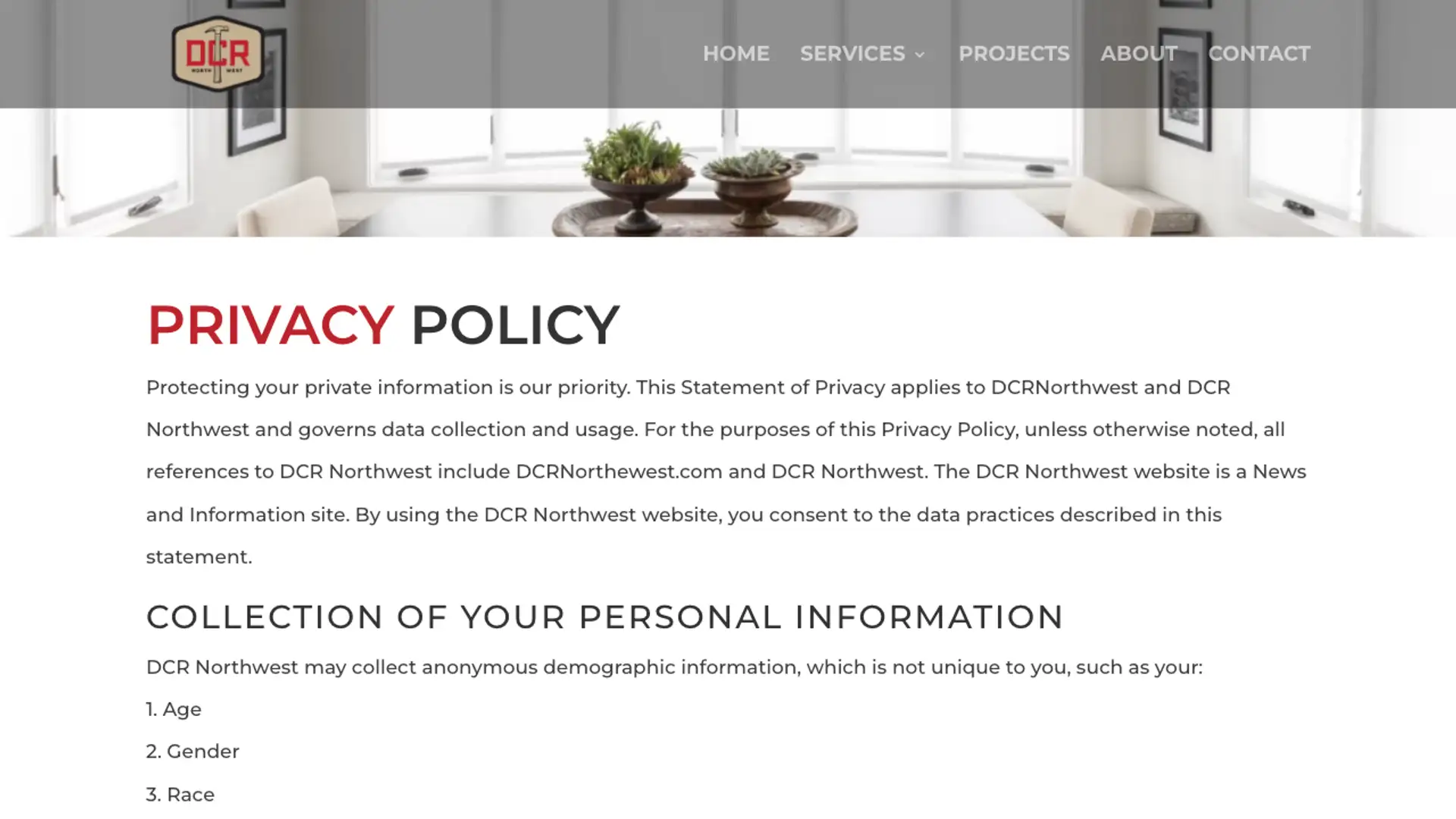Privacy Policy Page Thumbnail
