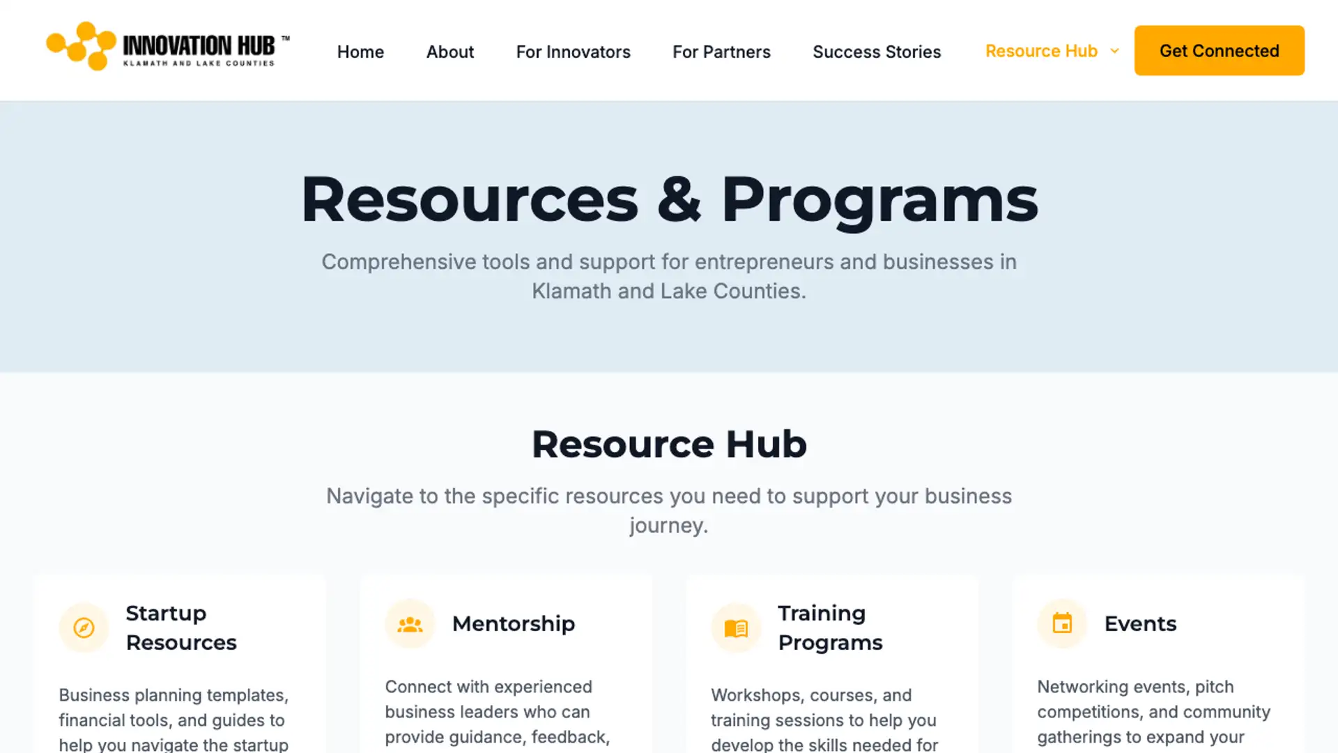 Resources Hub Page Thumbnail