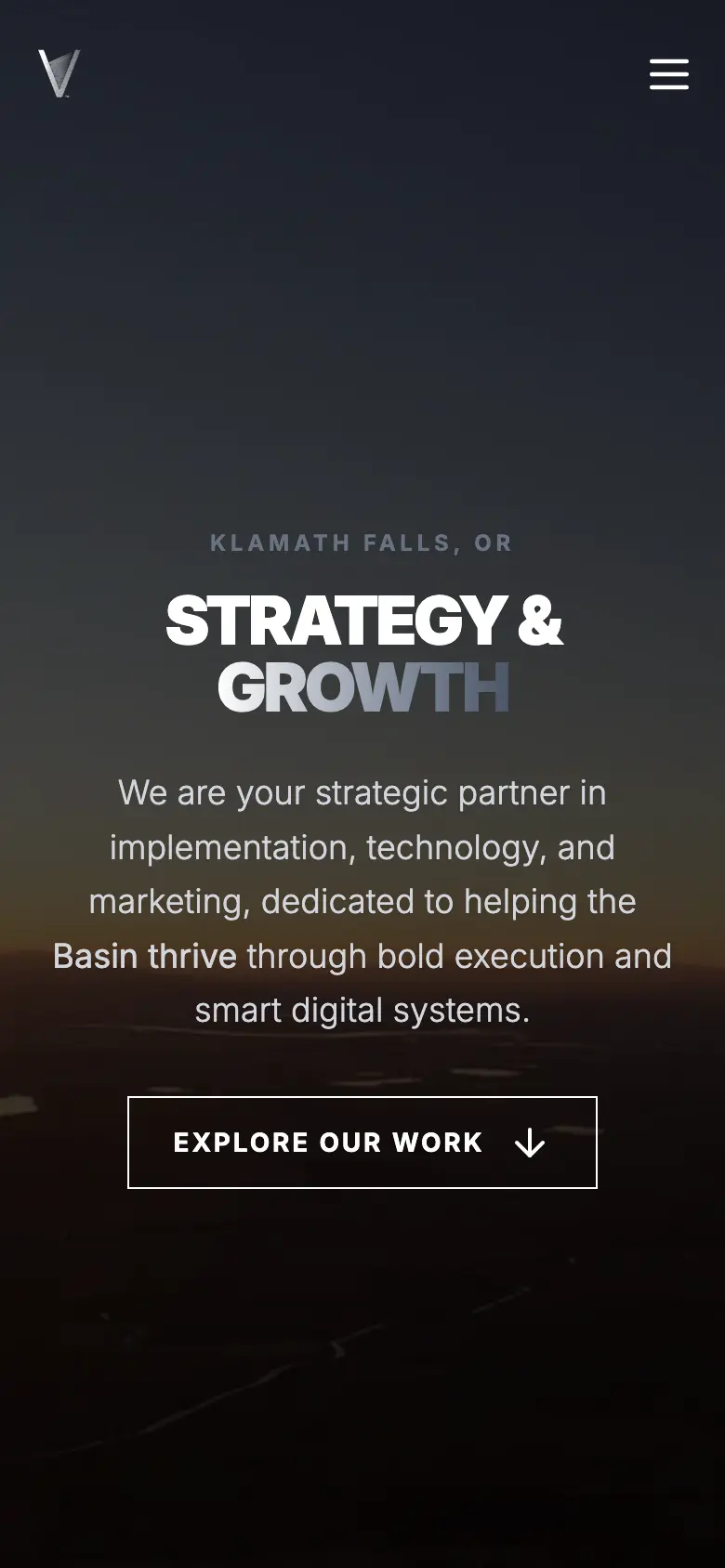 A Marketing Agency Site That Reads Like a Marketing Agency shown on an iPhone, demonstrating responsive mobile design