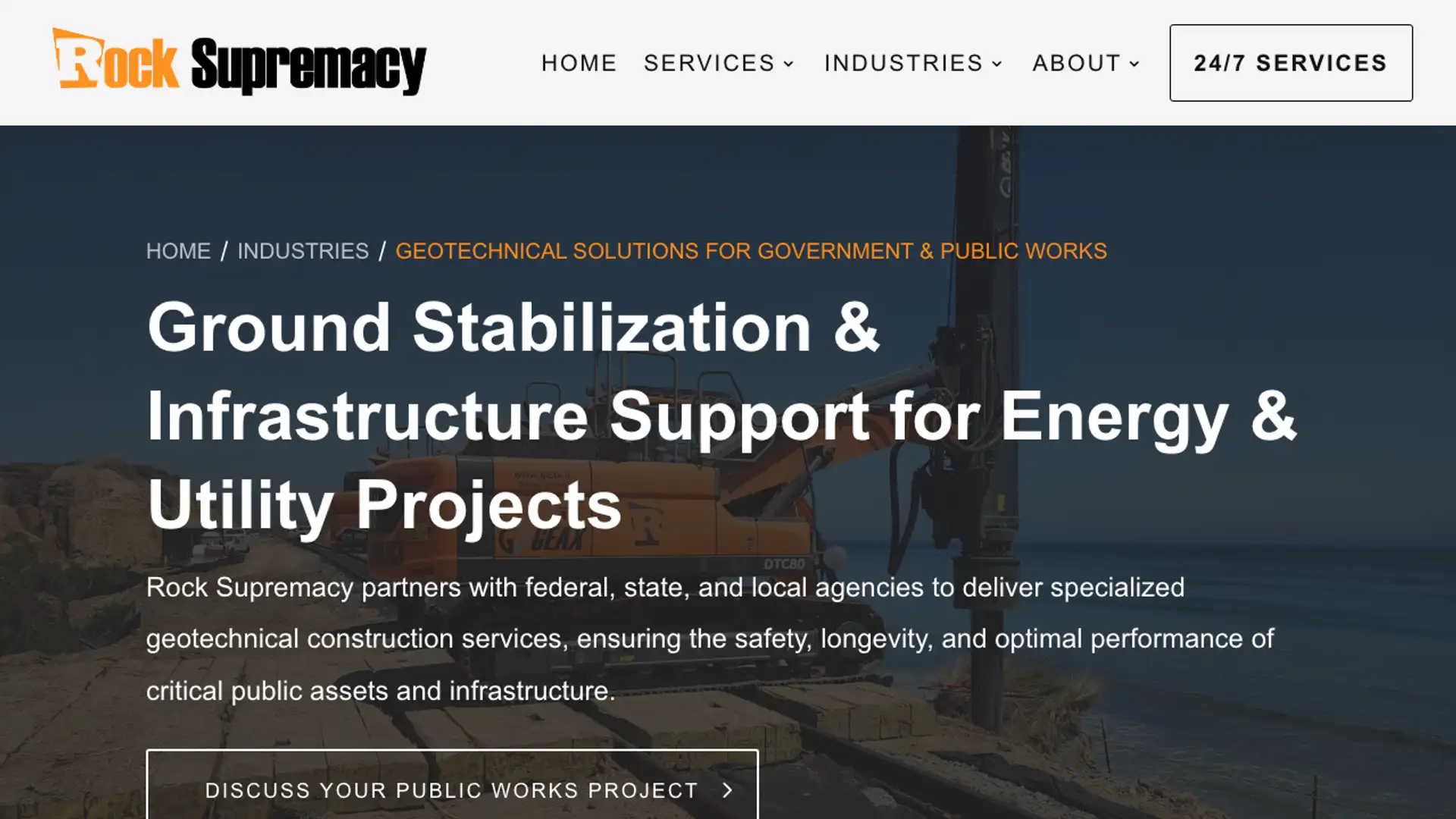 Government & Public Works Page Thumbnail