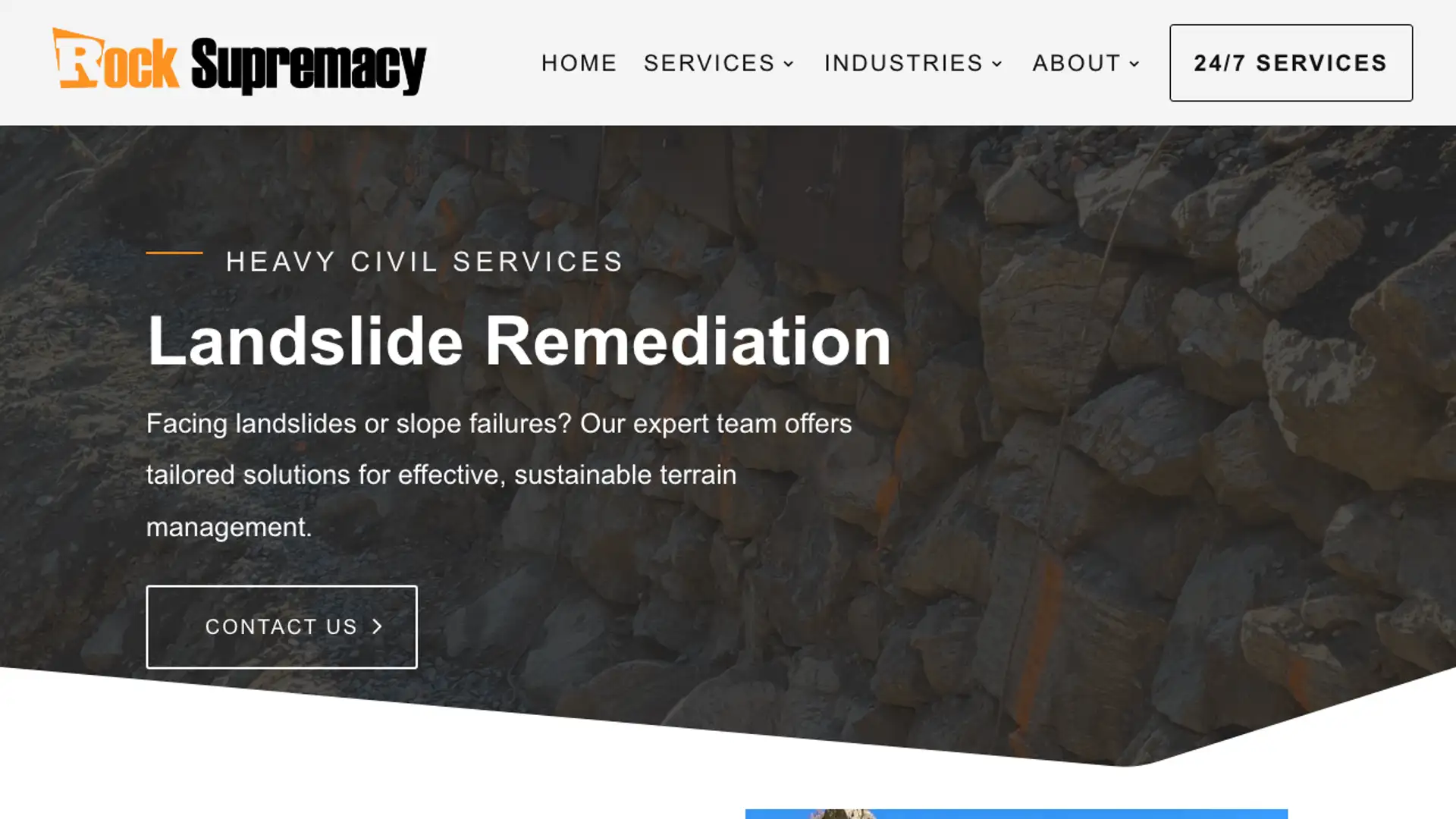 Landslide Remediation Page Thumbnail
