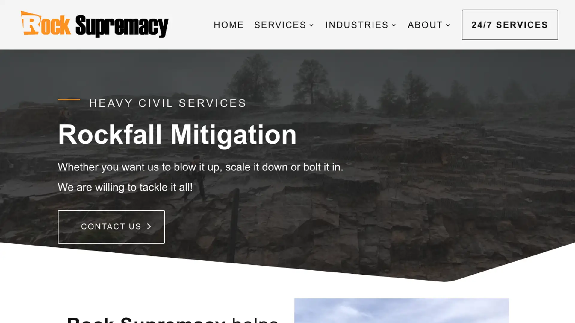 Rockfall Mitigation Page Thumbnail