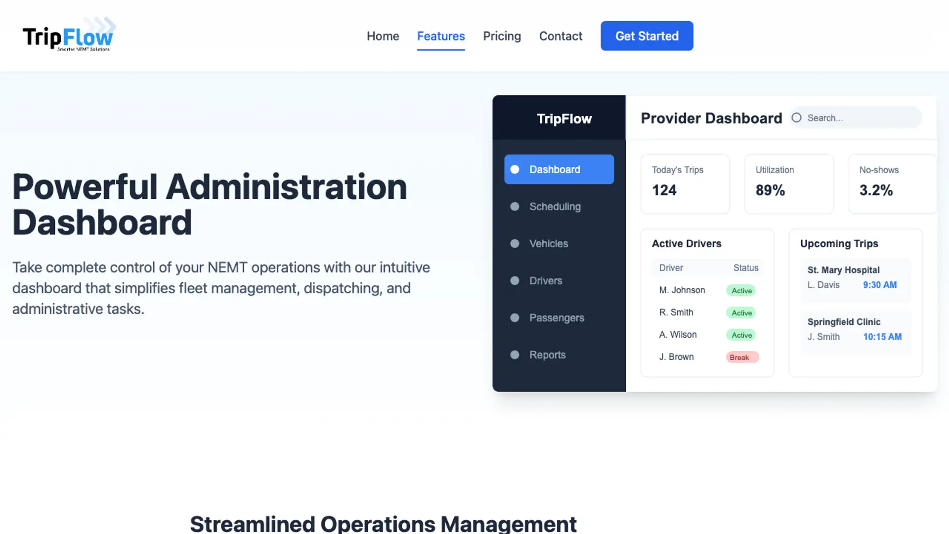 Admin Dashboard Page Thumbnail