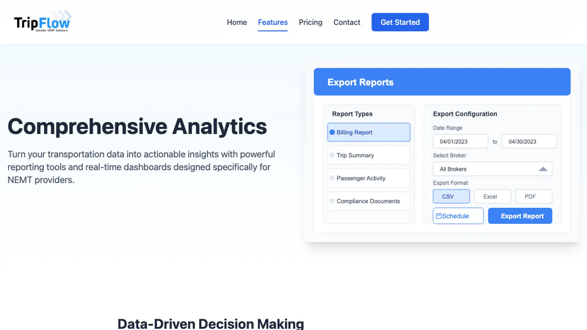 Analytics & Reporting Page Thumbnail
