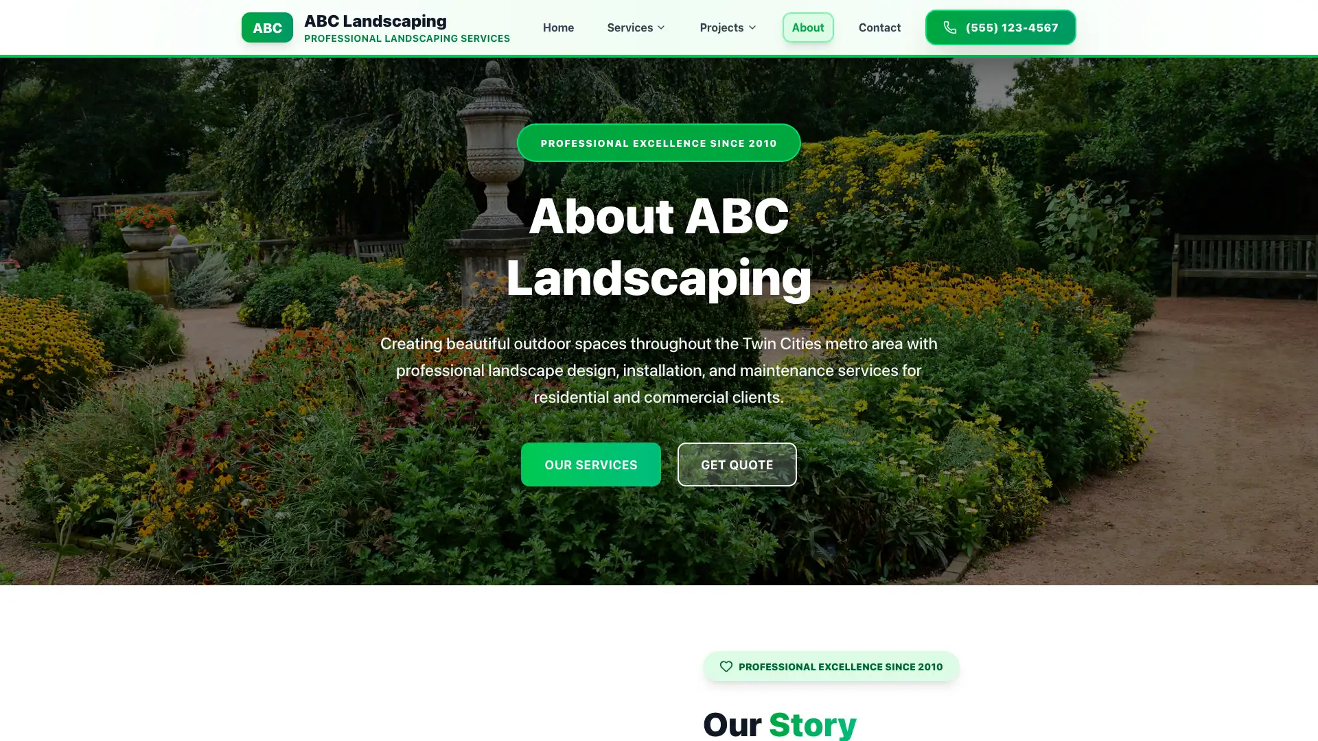 About Page Page Thumbnail - Website Design by Visser Analytics