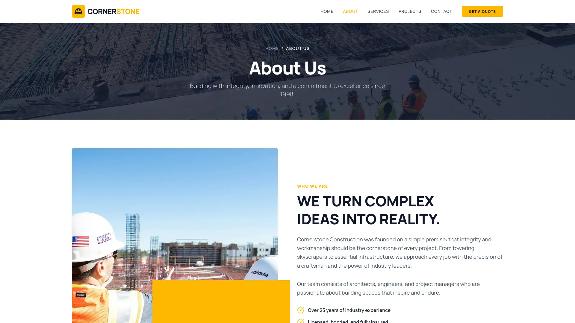 About Page Page Thumbnail - Website Design by Visser Analytics