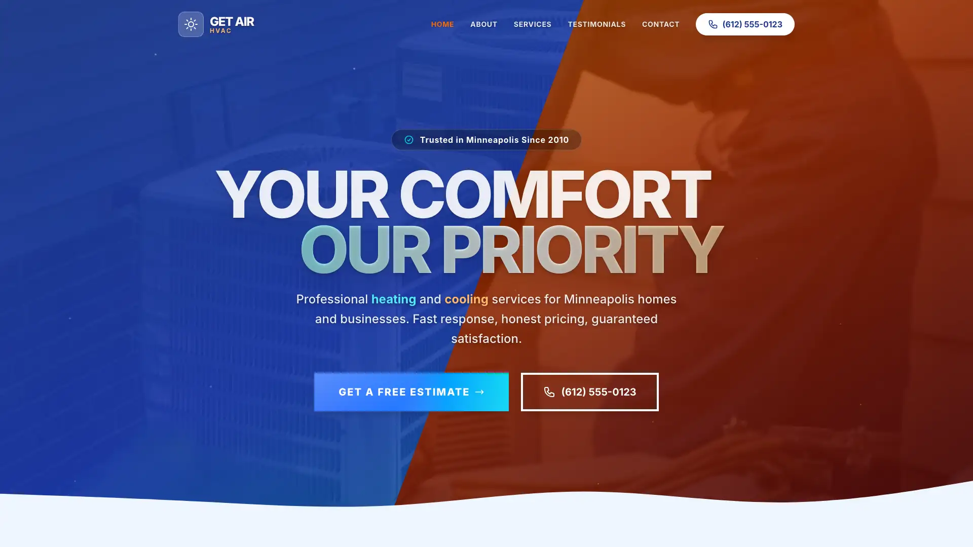 Homepage Page Thumbnail - Website Design by Visser Analytics