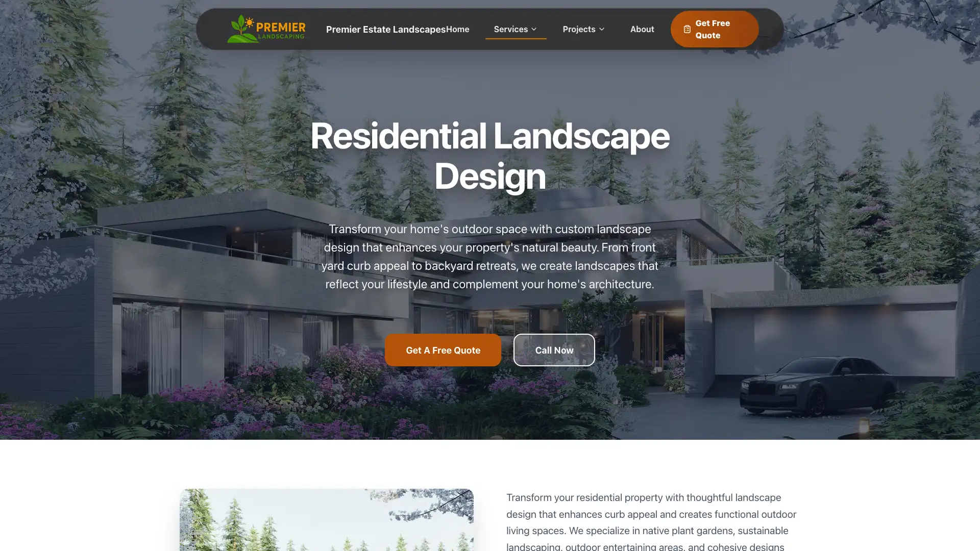 Service Detail Page Page Thumbnail - Website Design by Visser Analytics