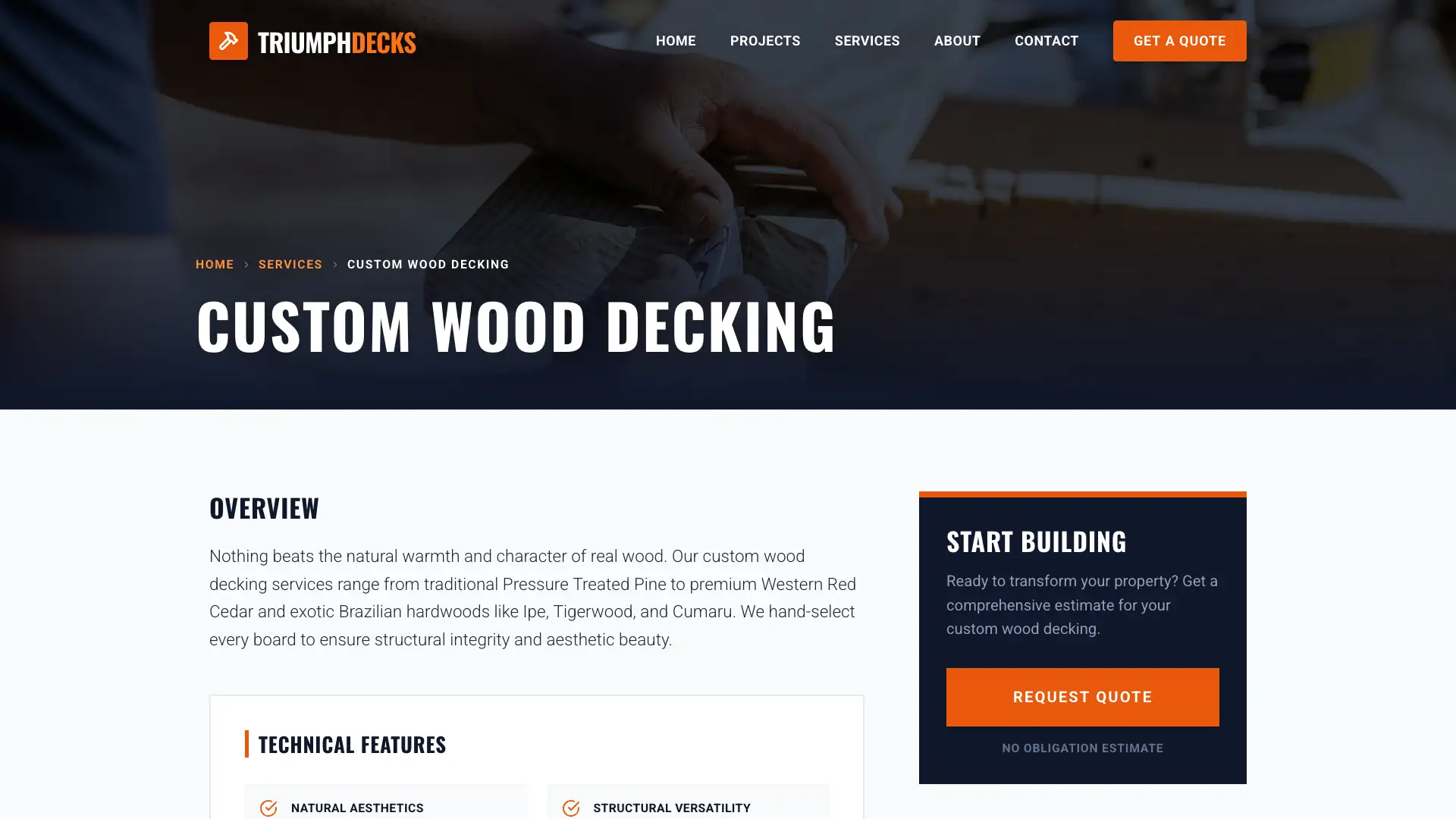 Service Detail Page Page Thumbnail - Website Design by Visser Analytics