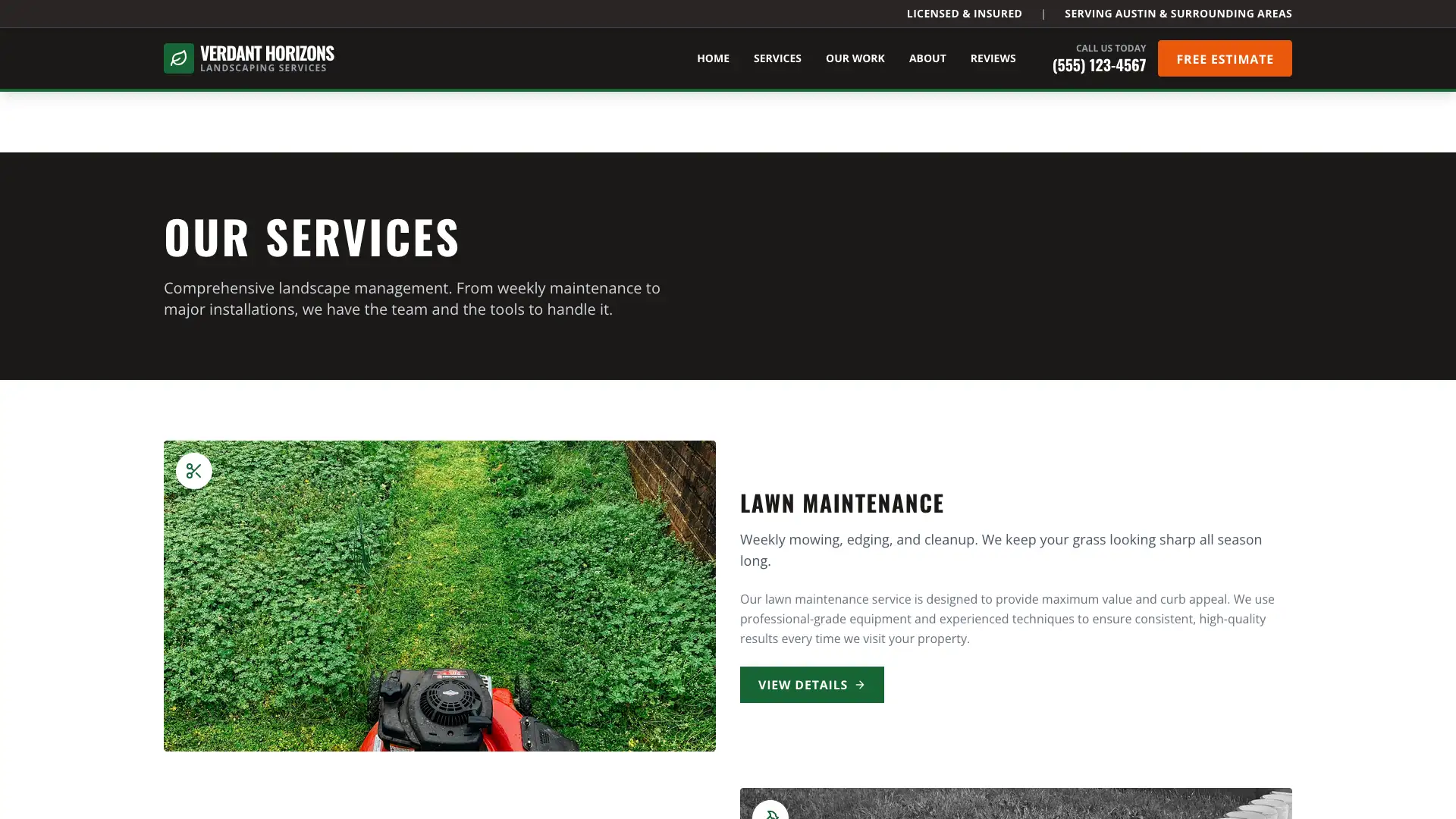 Services Page Page Thumbnail - Website Design by Visser Analytics